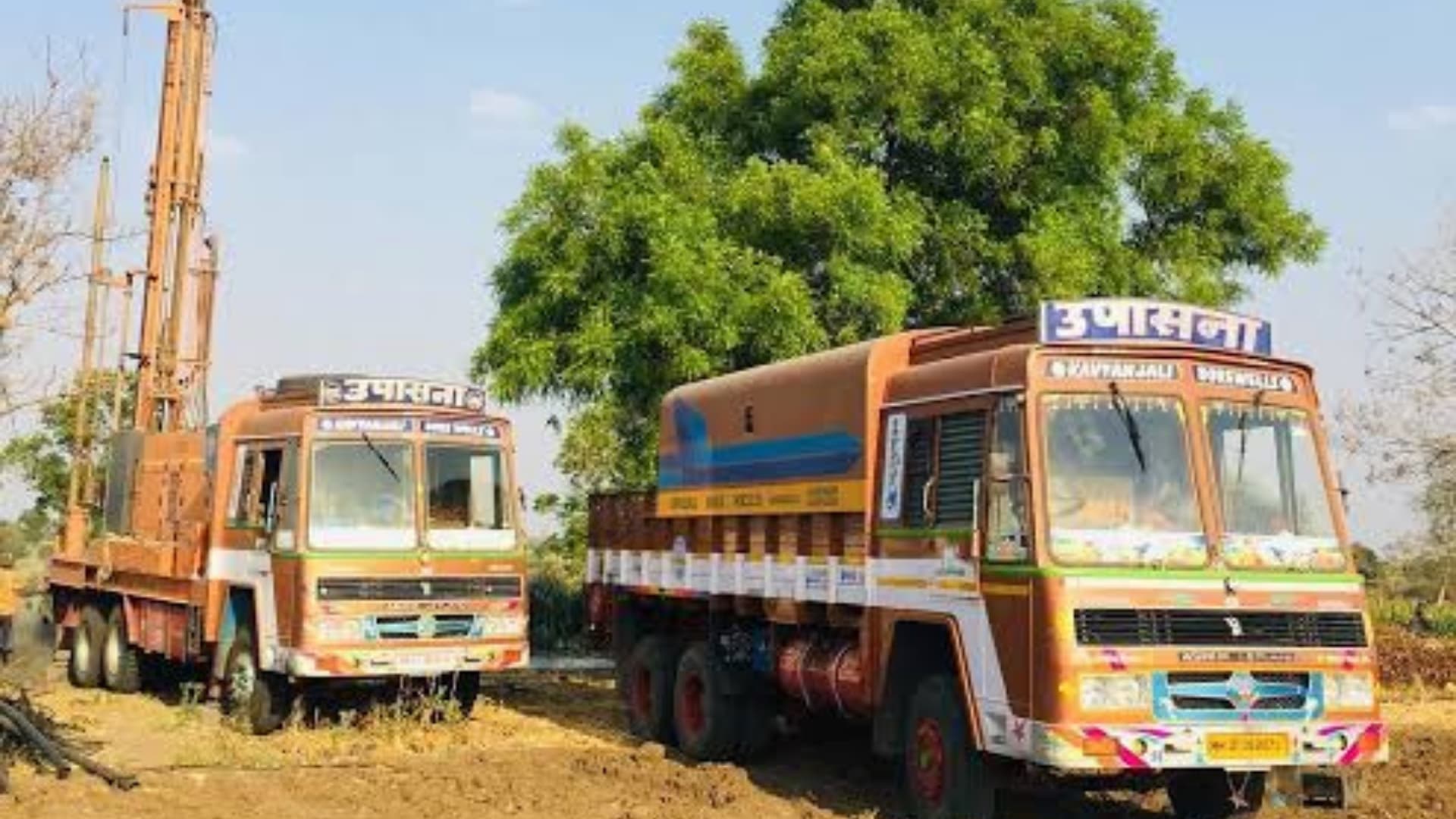 Testing water quality and yield after borewell completion