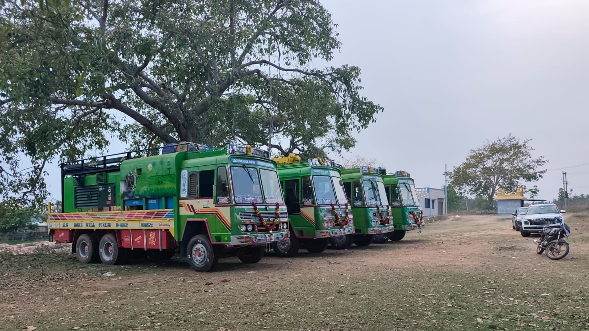 High-quality casing pipes ready for borewell installation