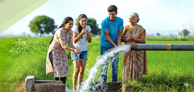 Kusha Borewells Logo